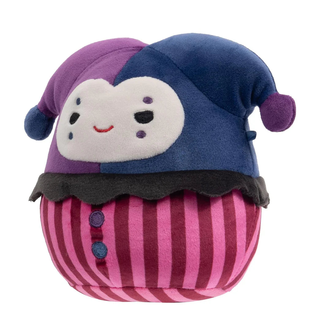Squishmallows Halloween Select Series Edelweiss il giullare gotico rosso